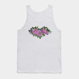 Peony flowers Tank Top